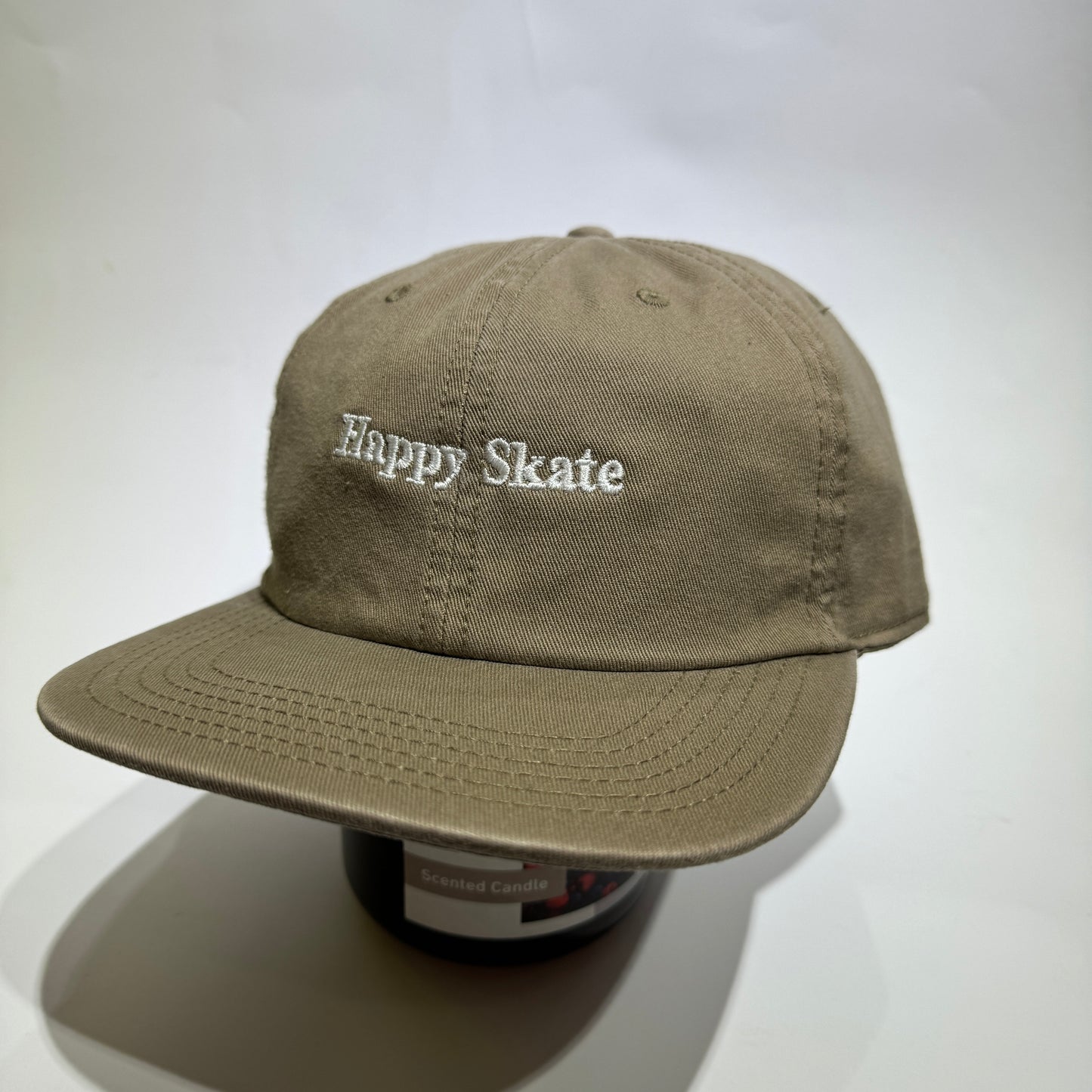 Happy Skate Dad Cap - light brown