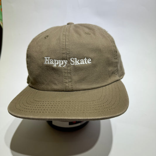 Happy Skate Dad Cap - light brown