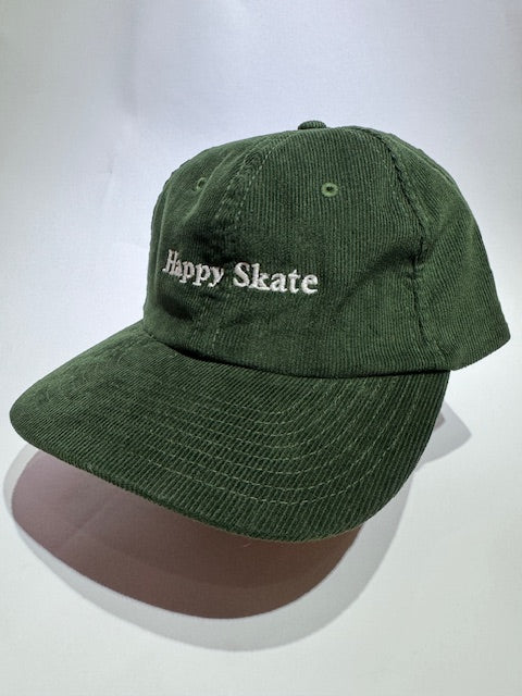 Happy Skate Corduroy Cap - Green