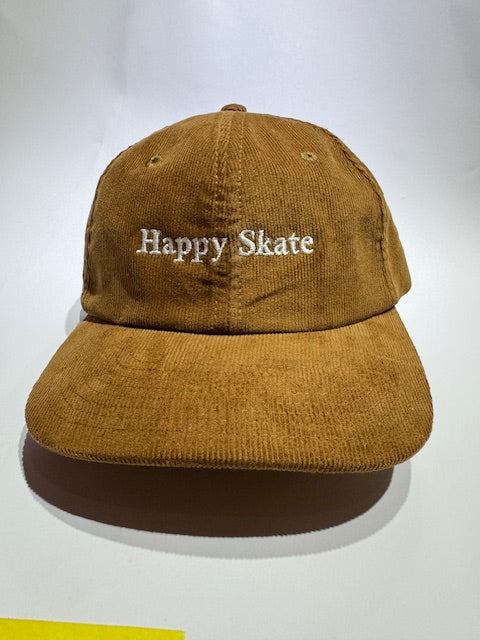 Happy Skate Corduroy Cap - Brown