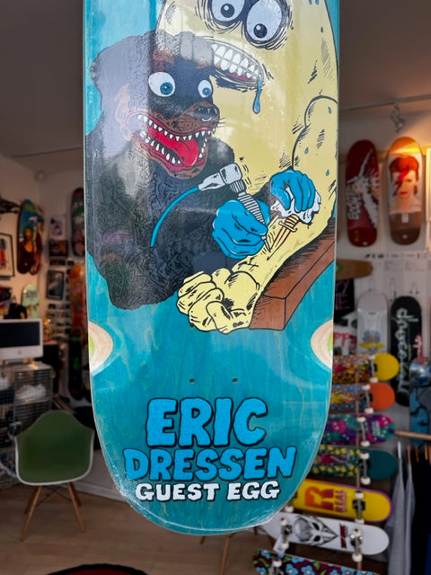 Heroin Skateboards Eric Dressen Guest Egg 9.75"