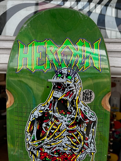 Heroin Skateboards Dead Dave Die Tonight Series by French 9.75"