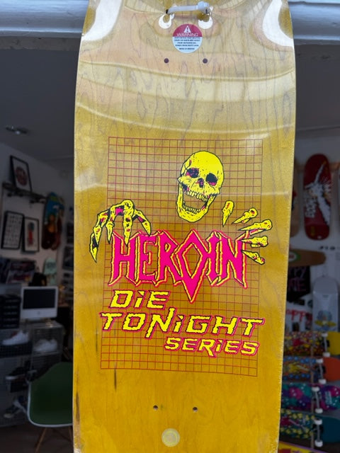 Heroin Skateboards Tom Day Die Tonight Series by French 8.88"
