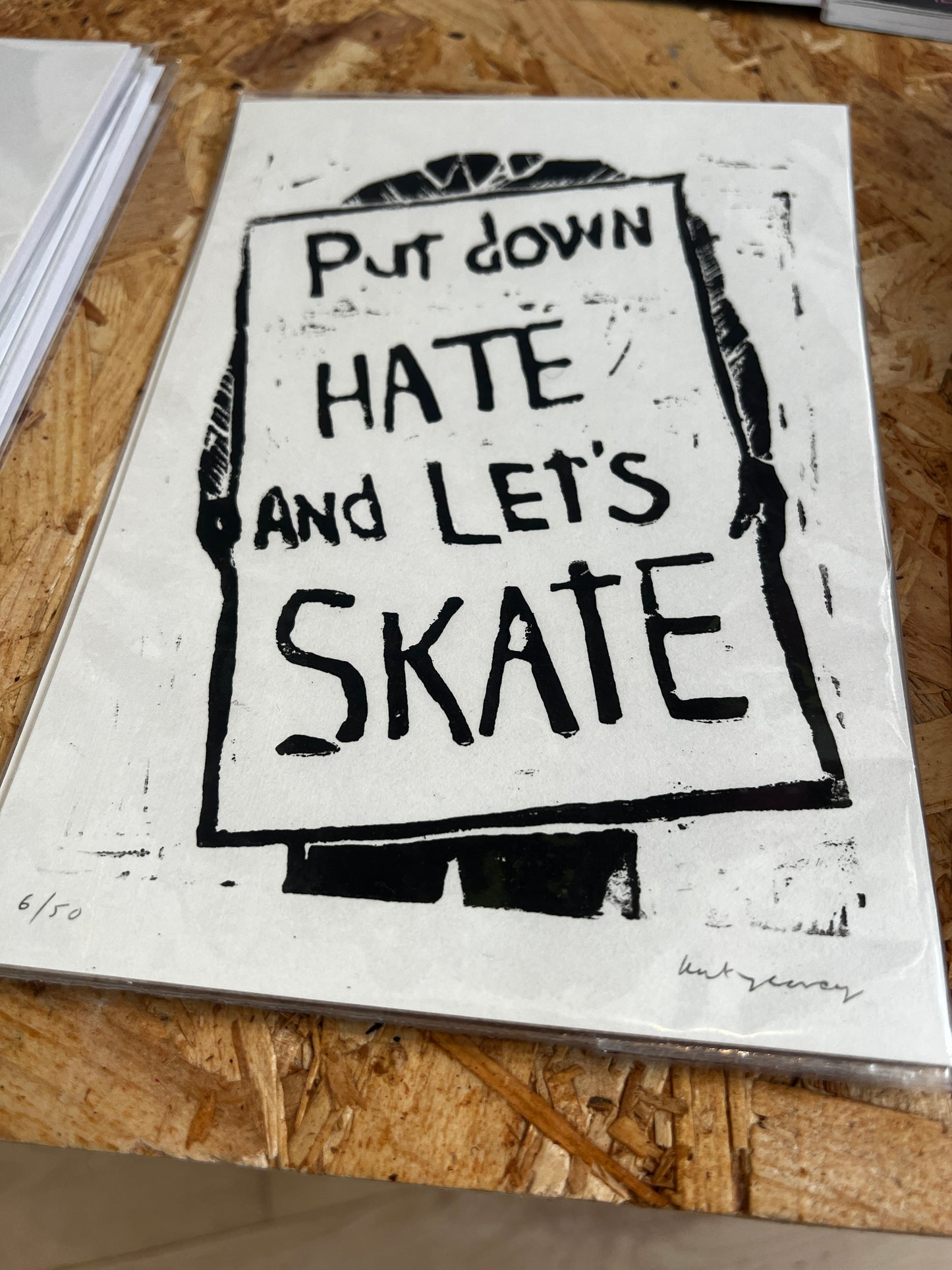 Put down Hate, Let’s Skate