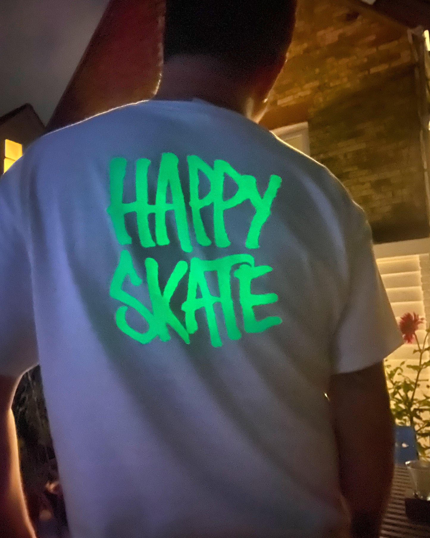 Happy Skate Glow In The Dark Tee