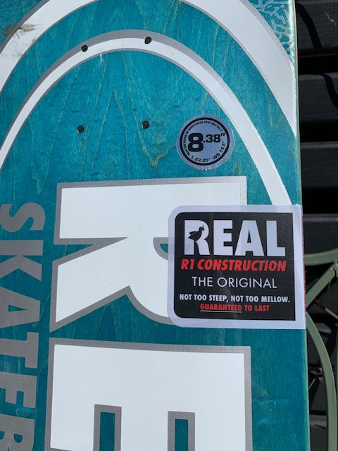 Real Deck Team Oval Pearl Patterns Assorted 8.38 IN