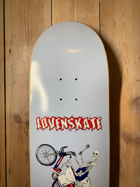  Lovenskate 'ON YOUR BIKE BORIS!' by FRENCH
