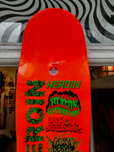heroin Skateboards Dead Dave Life Series by Hirotton 10"
