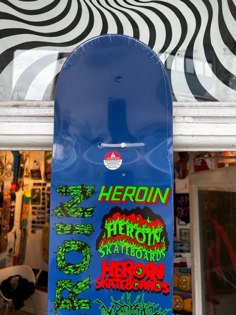 Heroin Skateboards Lee Yankou Life Series, art by Hirotton 8.25"