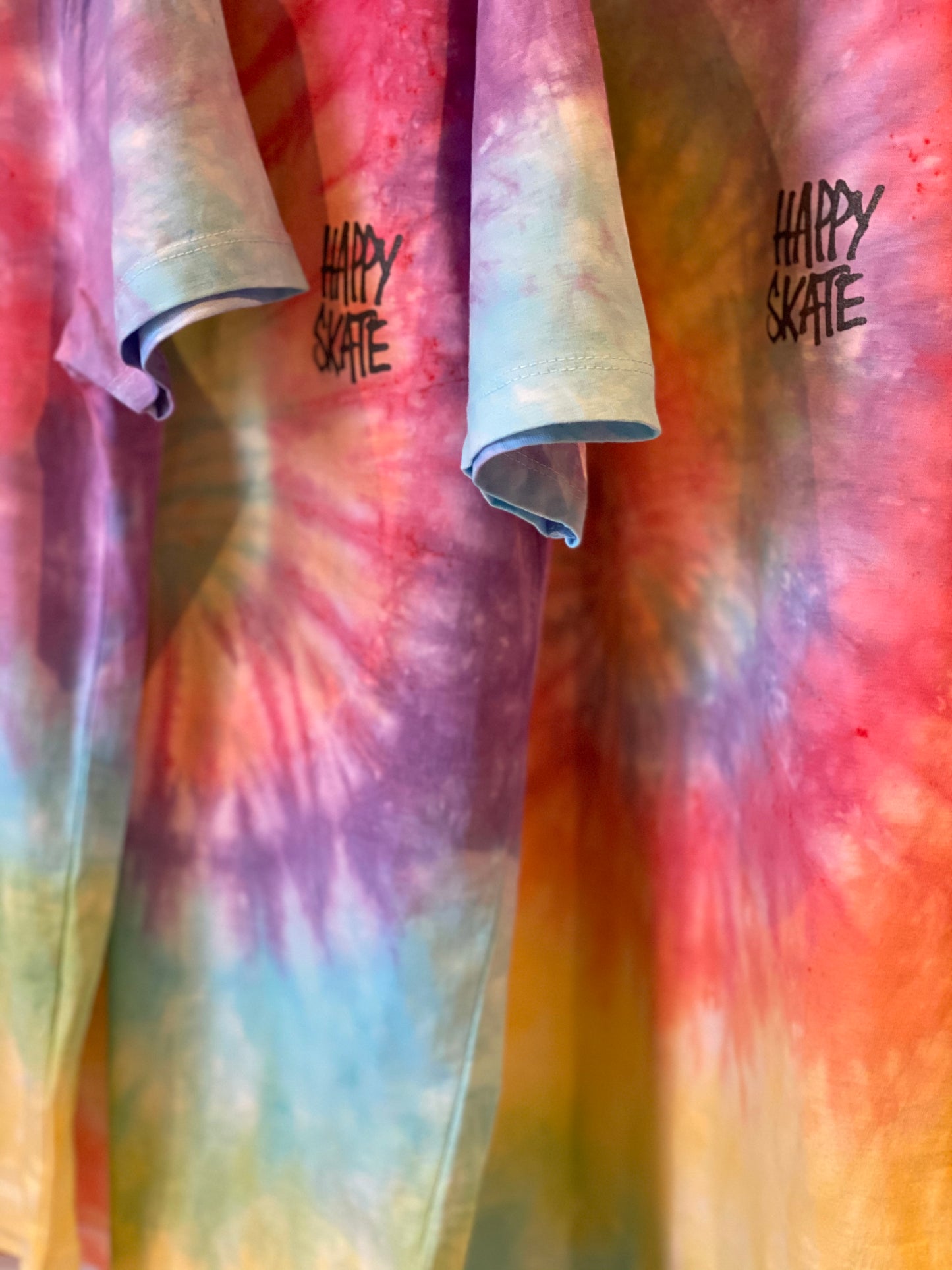 Happy Skate X Dye Hard Tie Dye Kids Tee Shirt