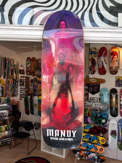 Heroin Skateboards ‘Mandy – Poster’ 9.6″ Deck