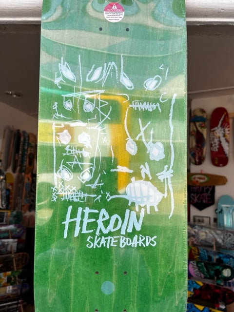 Heroin Skateboards Tom Day ‘Painted’ 8.625″ Deck