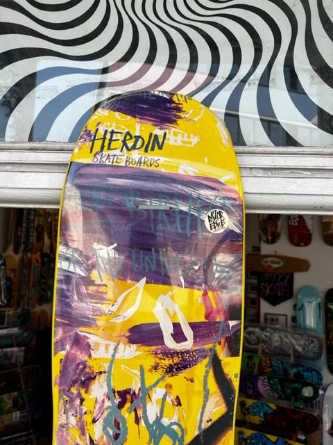 Heroin Skateboards Dead Dave ‘Painted’ 10.1″ Deck