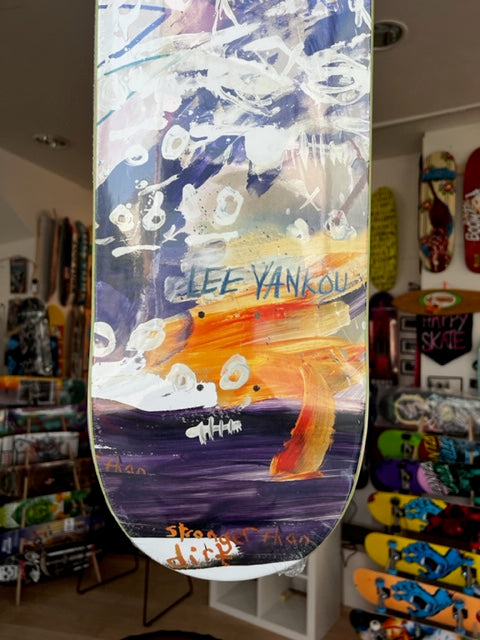 Heroin Skateboards Lee Yankou ‘Painted’ 8.25″ Deck