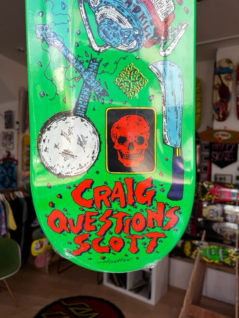 Heroin Skateboards Craig Questions Life 9"