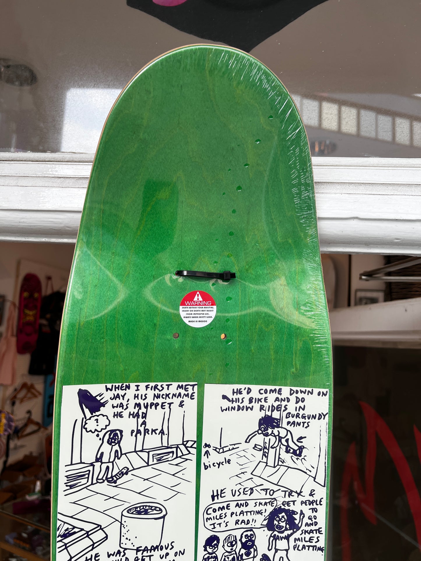 Heroin Skateboards Jay Green 8.88"