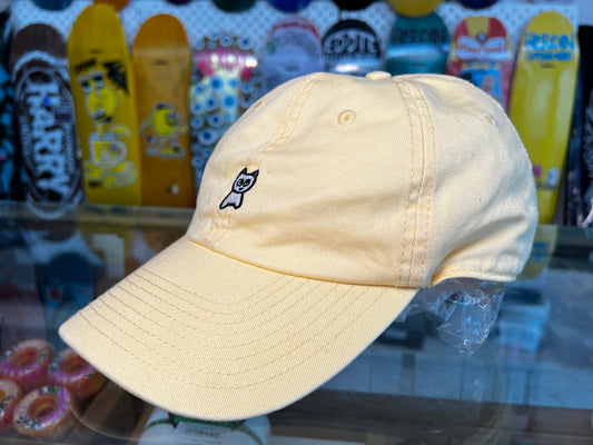 Meow Skateboards Cap - Yellow
