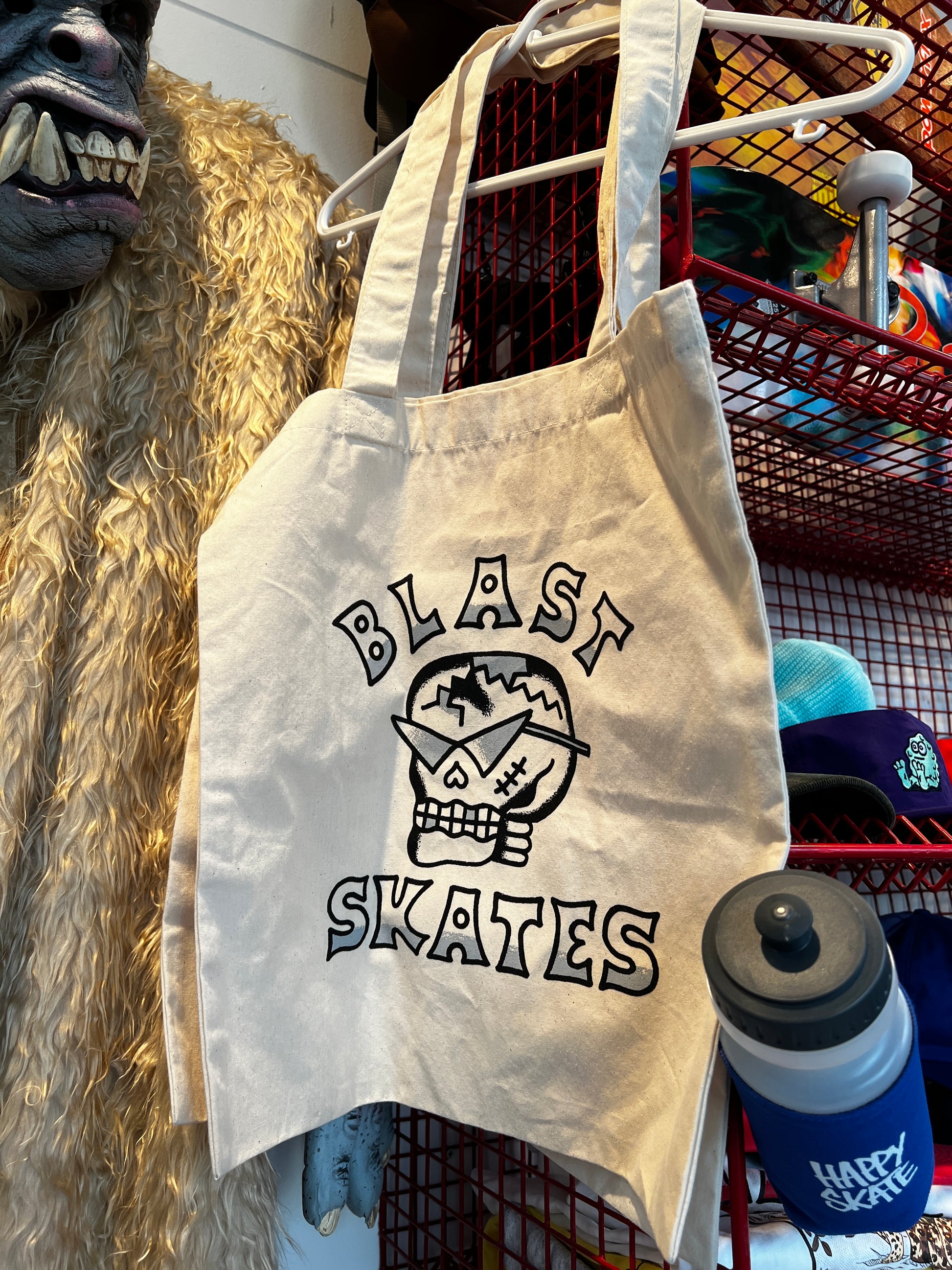 Blast Skates Tote Bag