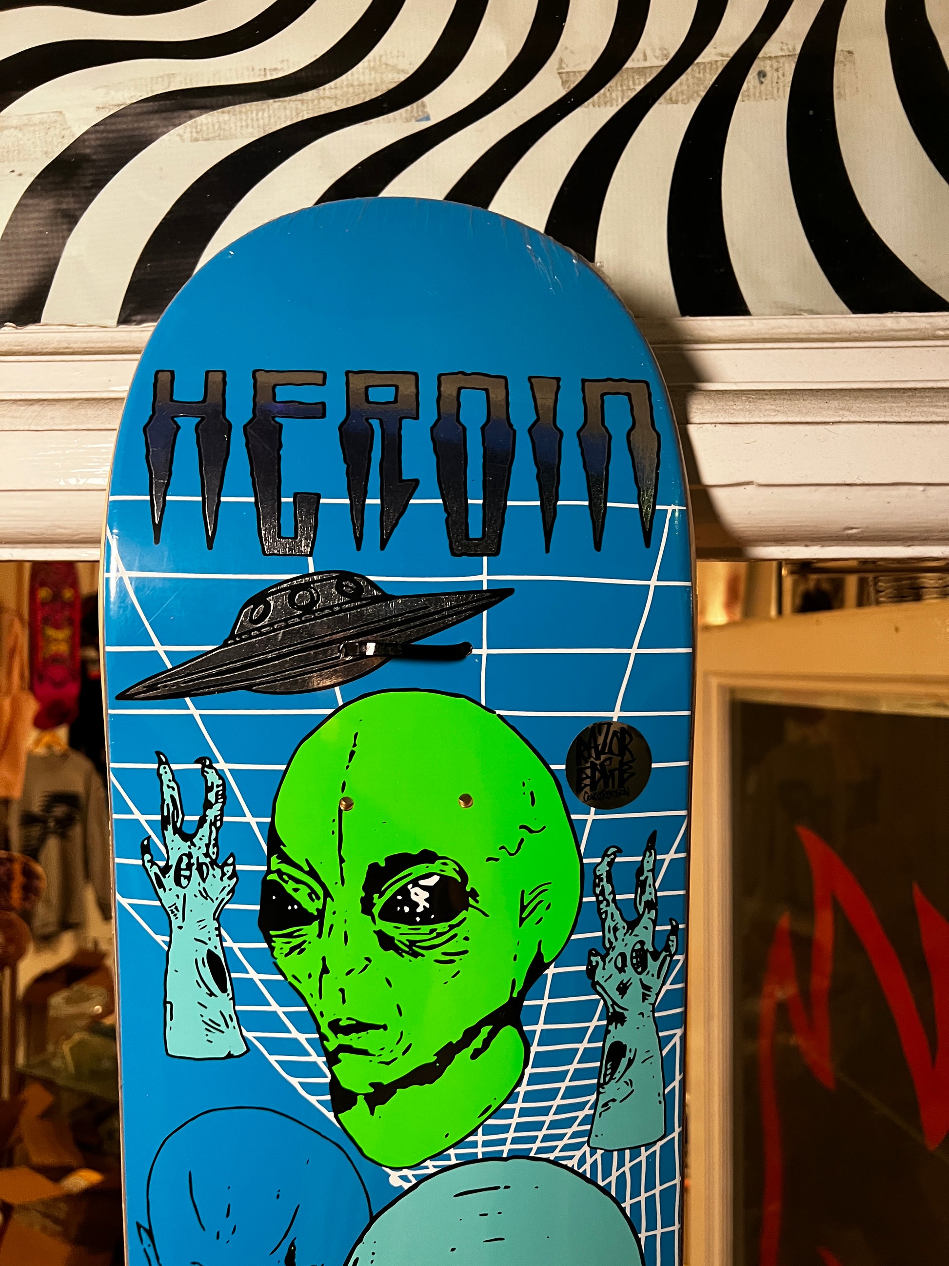 Heroin Skateboards Lee Yankou 8.25"