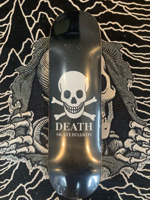 Death Skateboards Team Skull black 8.5