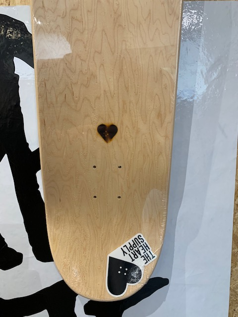 The Heart Supply Logo Boards Checkered Board Decks