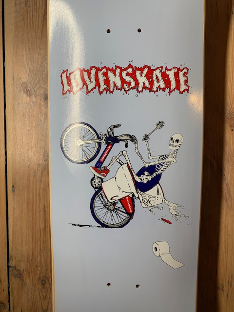  Lovenskate 'ON YOUR BIKE BORIS!' by FRENCH