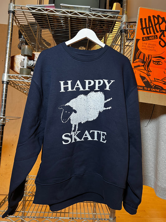 Pre Order Happy Skate Black Sheep Sweatshirt Navy