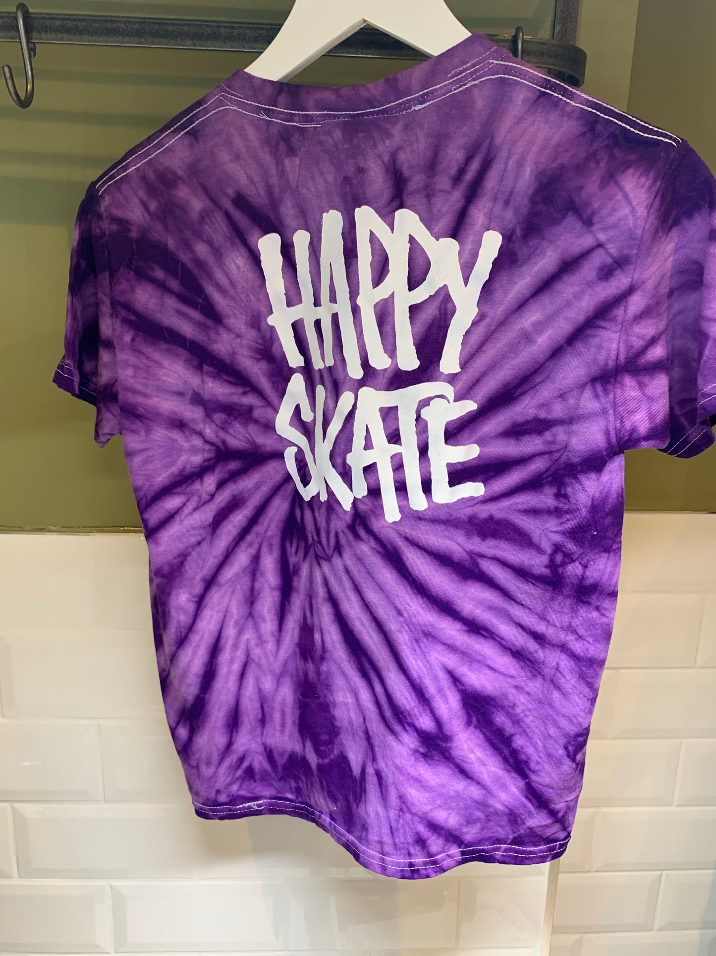 Happy Skate Kids Tie Dye Purple